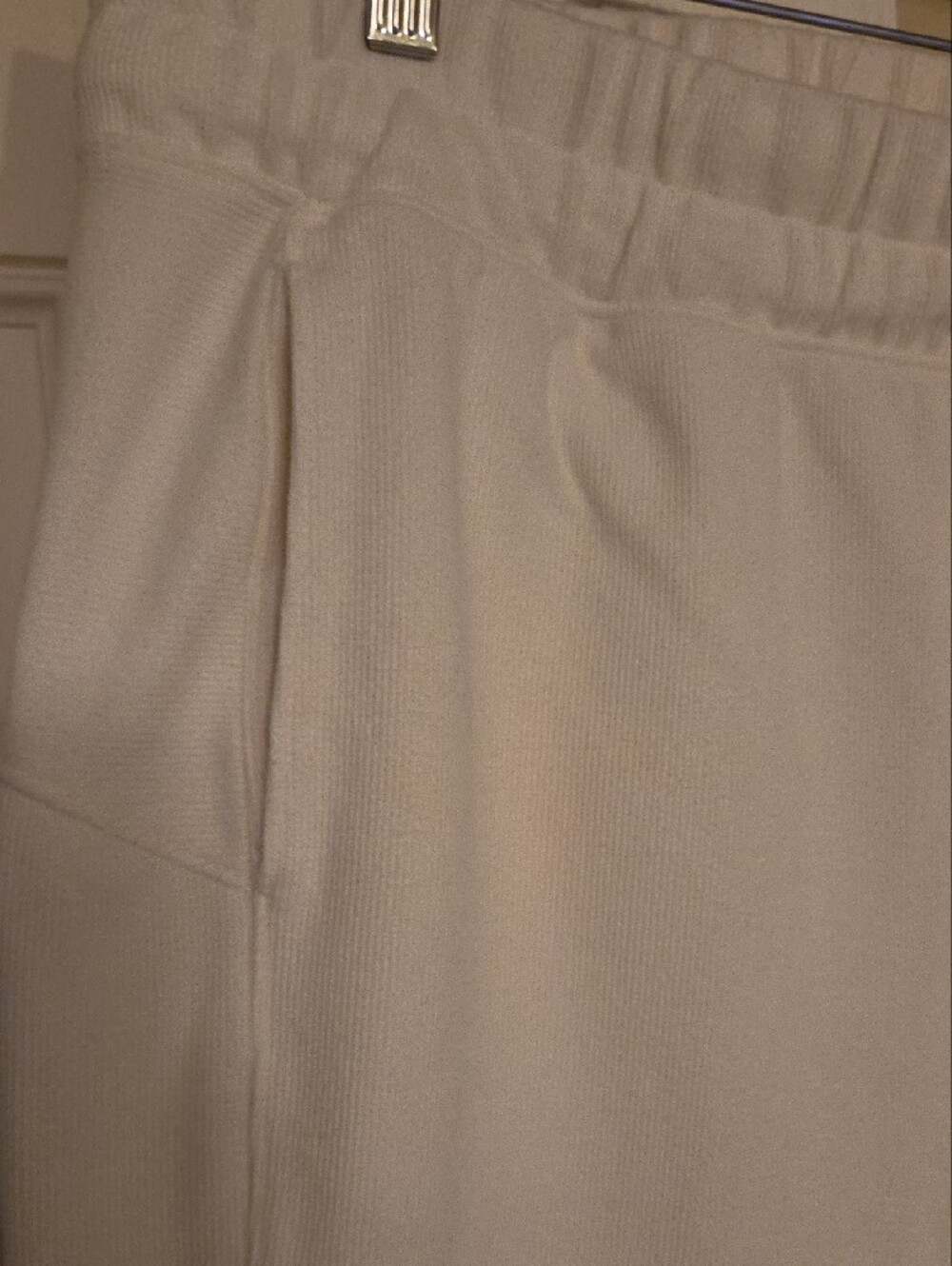 all in motion Cream Wide-Leg Drawstring Pants - Picture 3 of 7